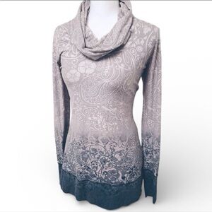 Athleta Nadi Cowl Neck Tunic Top (S)